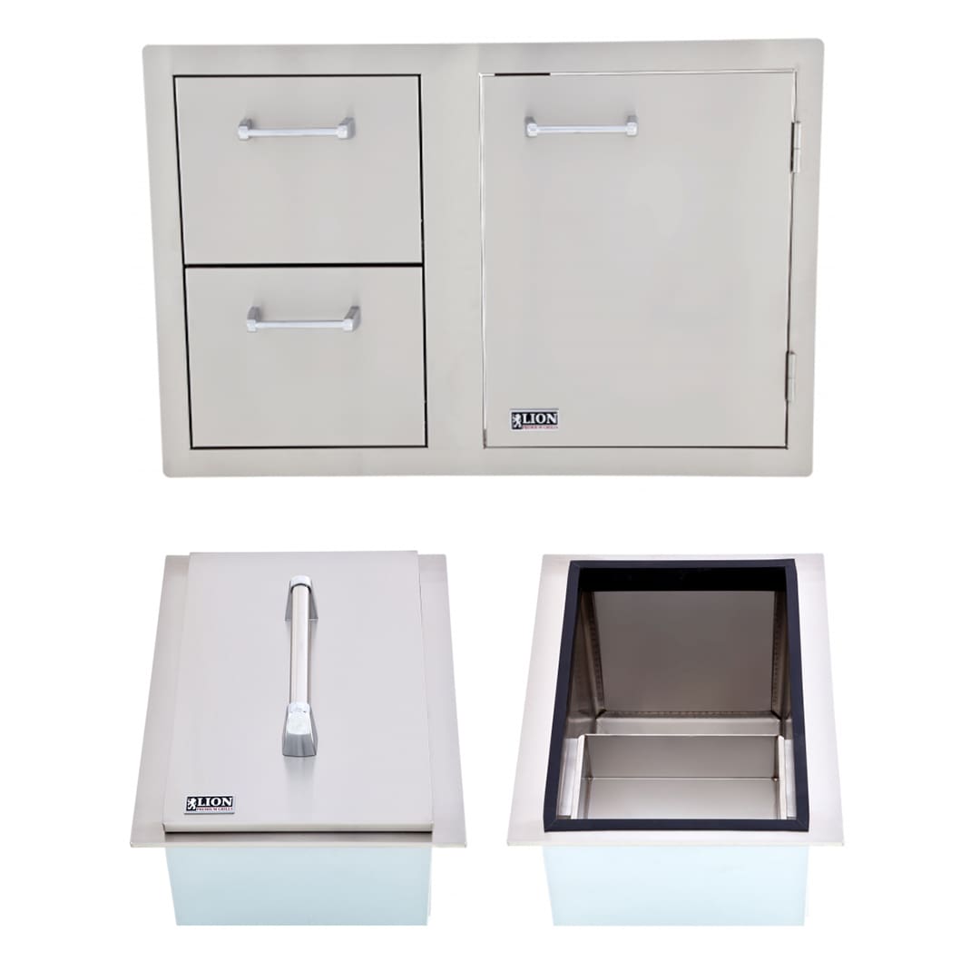 Ice Chest and Door and Drawer Combination Ice Chest and Door and Drawer Combination